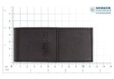 Merkur Leather Case empty for Razor 23001 and 10 Blades, Black