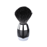 MERKUR Shaving Brush  1201 with Vegan Synthetic Hair in Bright Chrome