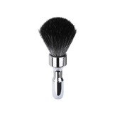 MERKUR Shaving Brush 1701 with Vegan Synthetic Hair in Bright Chrome