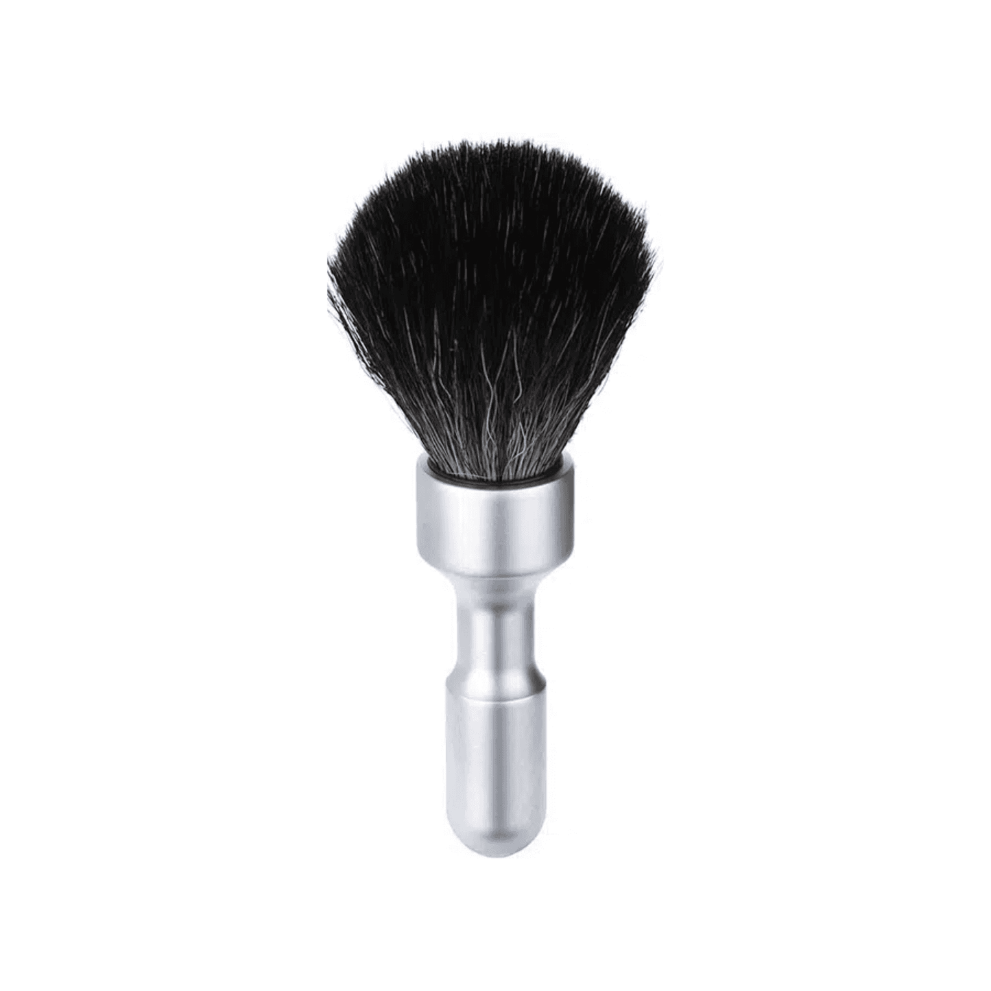 MERKUR Shaving Brush 1700 with Vegan Synthetic Hair in Matt Chrome