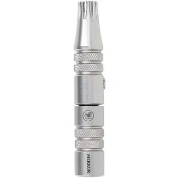 Merkur Nose Hair Trimmer, Stainless Steel, Matte