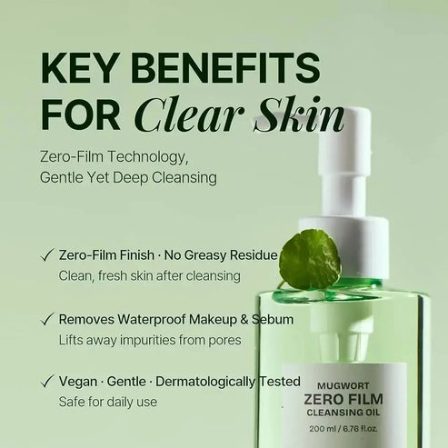 Orien Mugwort Zero Flim Cleansing Oil 200ml