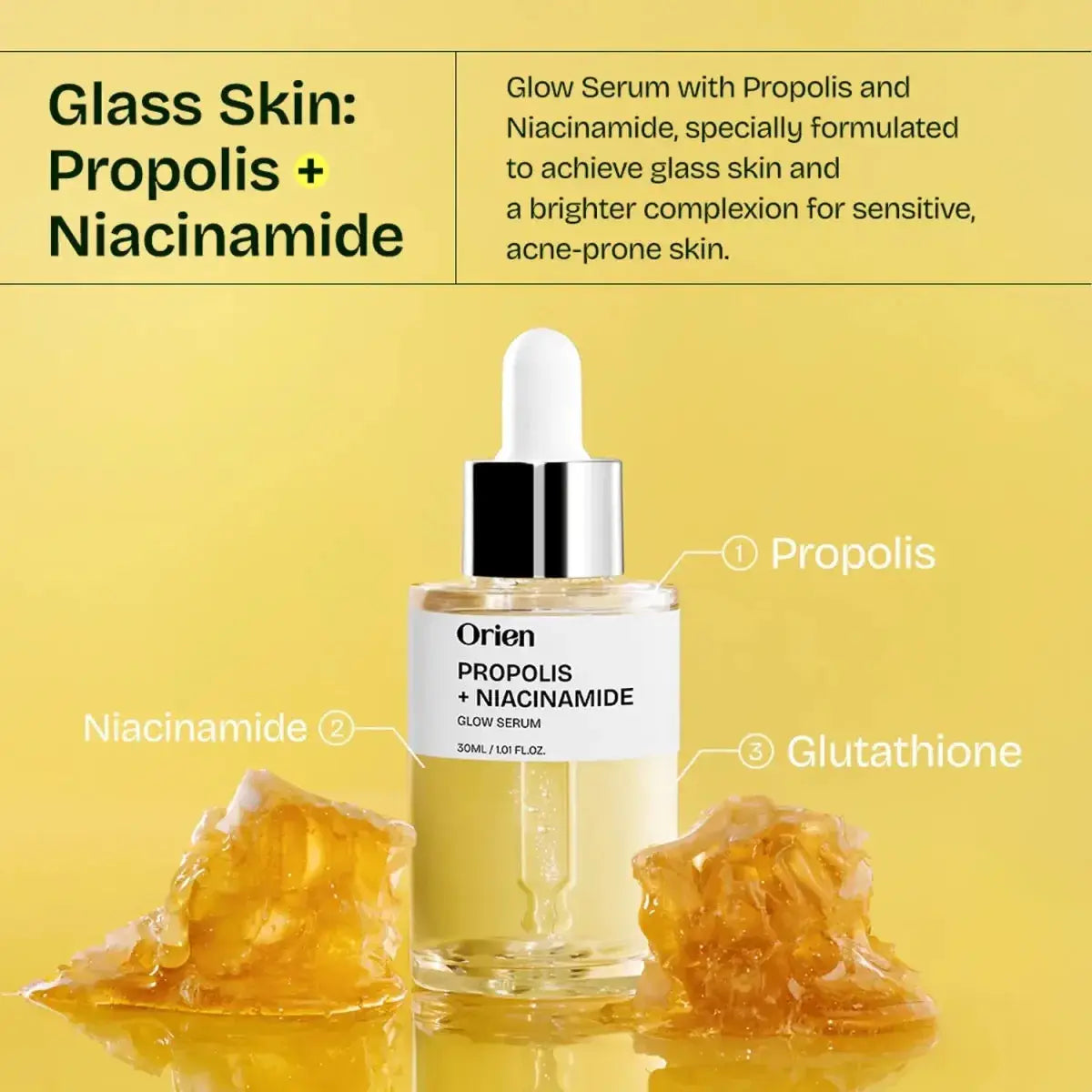 Orien Propolis Niacinamide Serum 30ml