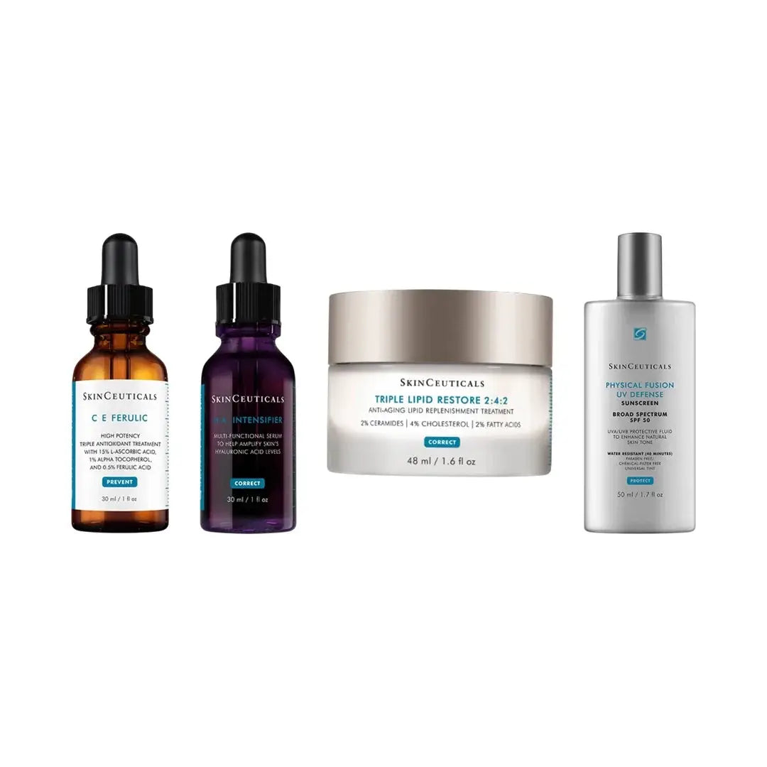 SkinCeuticals 4-Piece Morning Ritual Bundle with effective ingredients