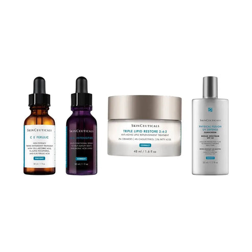 SkinCeuticals 4-Piece Morning Ritual Bundle with effective ingredients