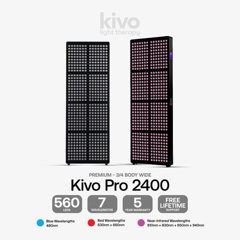 Kivo Pro 2400: Premium Extra Large Red Light Therapy Panel