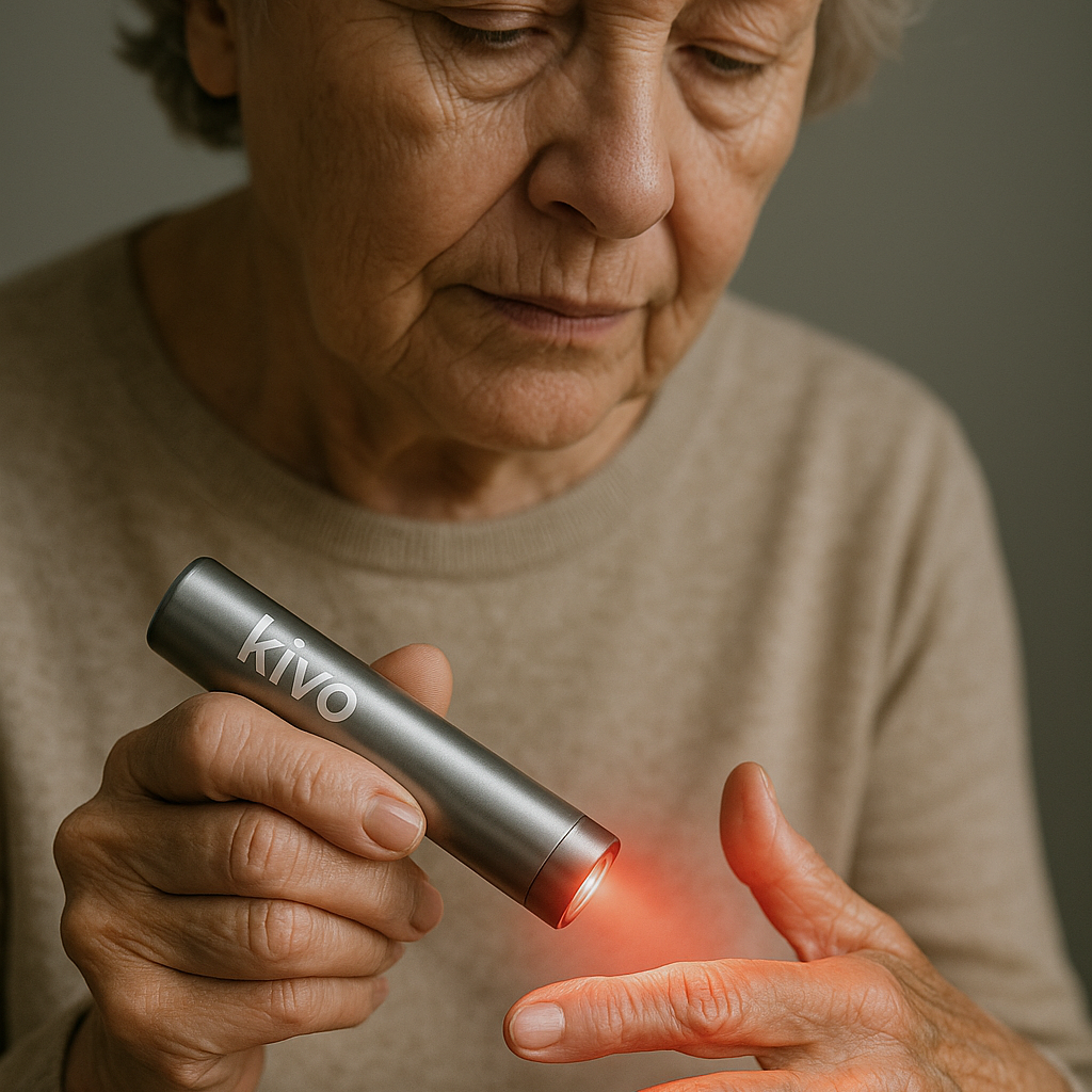 Kivo Red Light Therapy Flashlight