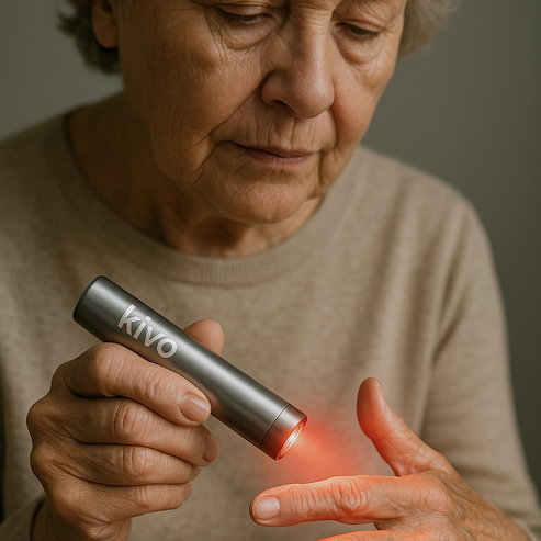 Kivo Red Light Therapy Flashlight