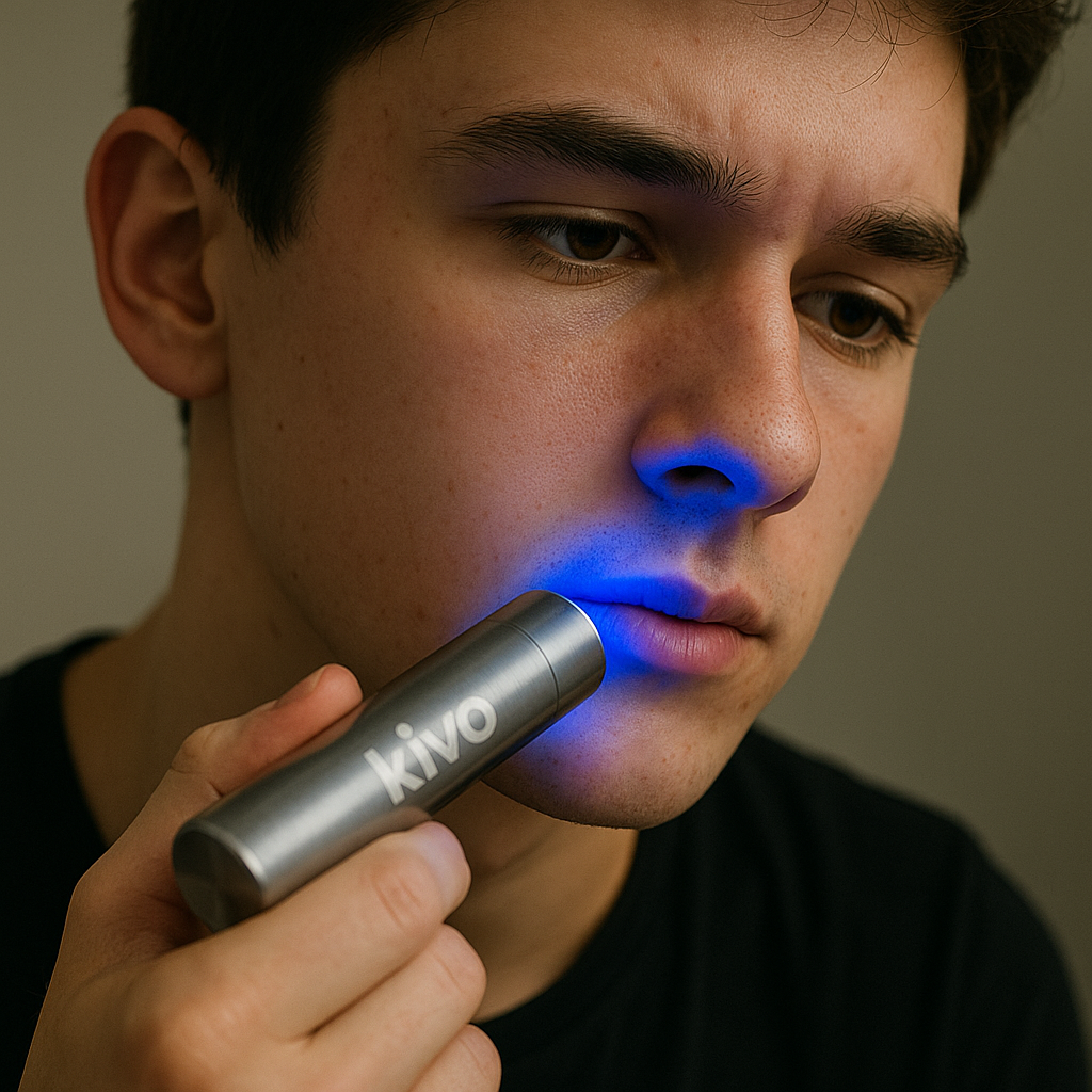 Kivo Red Light Therapy Flashlight