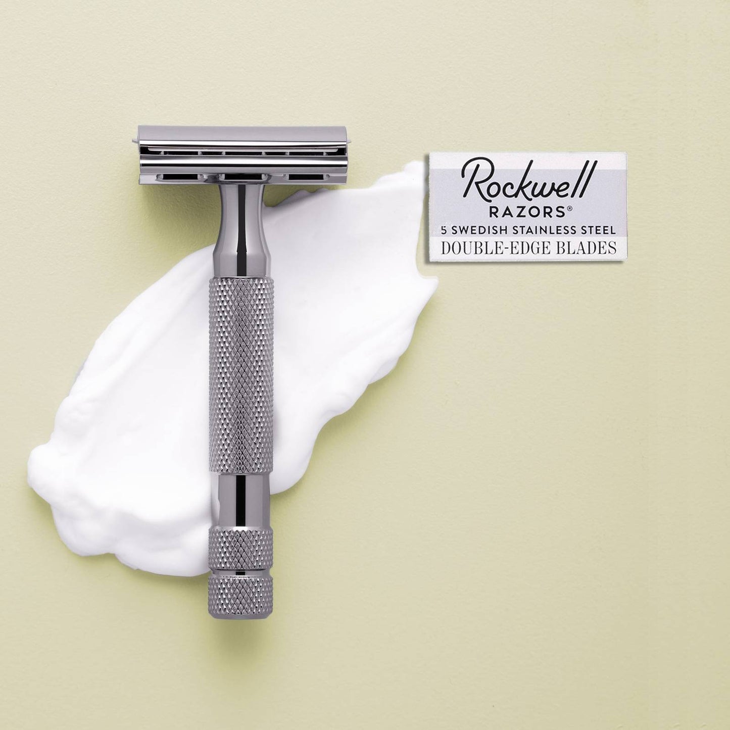 Rockwell 2C Adjustable DE Safety Razor - Gunmetal (2 Settings)