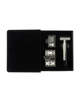 Rockwell 6S Stainless Steel Adjustable DE Safety Razor - Matte Stainless (6 Settings)