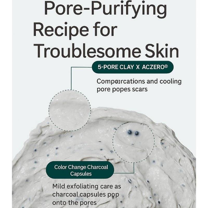 Round Lab Pine Cica Deep Pore Clay Mask Cleanser 150ml