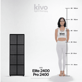 Kivo Pro 2400: Premium Extra Large Red Light Therapy Panel
