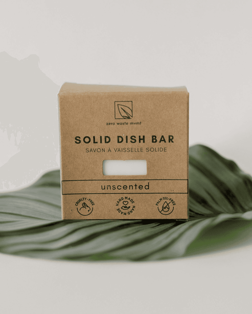 Solid Dish Soap Bar | Unscented