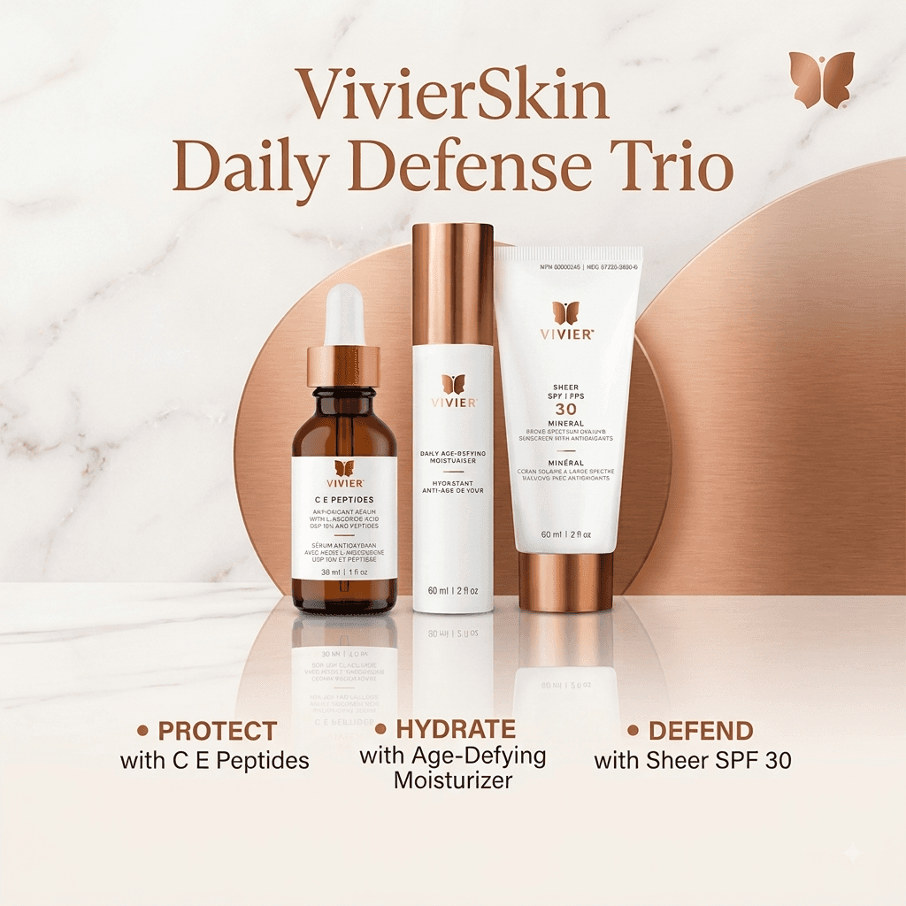VivierSkin Daily Defense Trio