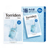 TORRIDEN Dive In Low Molecule Hyaluronic Acid Mask Pack 27ml x 10pcs