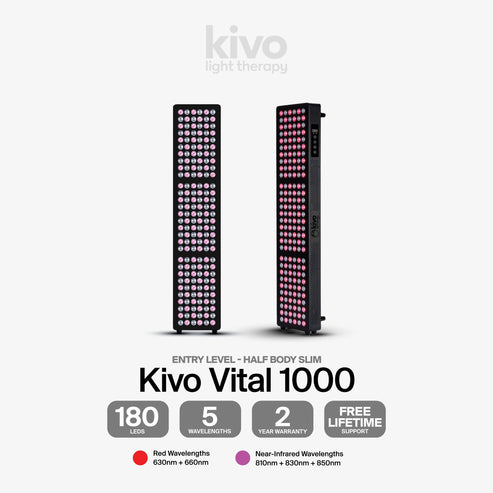 Kivo Vital 1000 Bundle: 2 x Vital 1000 & FREE Easel Stand